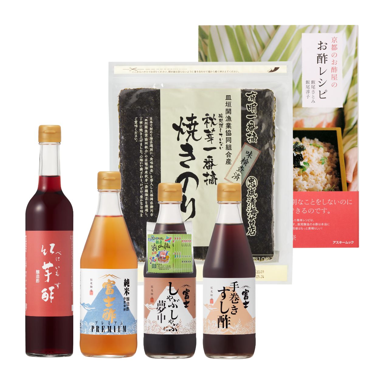 貴重　飯尾醸造　6本セットの酢 富士酢 飯尾醸造】明治26年創業 農薬不使用の米だけで造るお酢